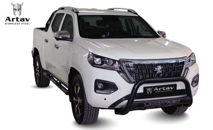 Peugeot Landtrek 2021+ Black Nudge Bar BS-120020