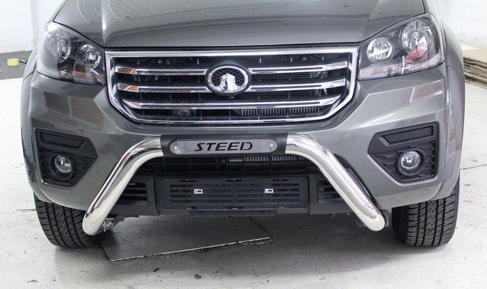 Steed 5 Nudge Bar Stainless (Fits 2L Vgt 4X2 Sx & 4X4 Sx) 2019+
