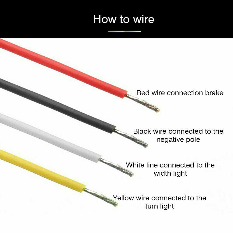 Led Universal Tail Light Smoked