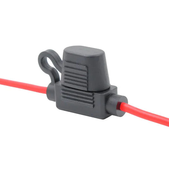 In Line Mini Fuse Holder 16AWG Wire