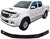 Toyota Hilux Vigo Champ Bonnet Guard gloss black 2012 - 2015