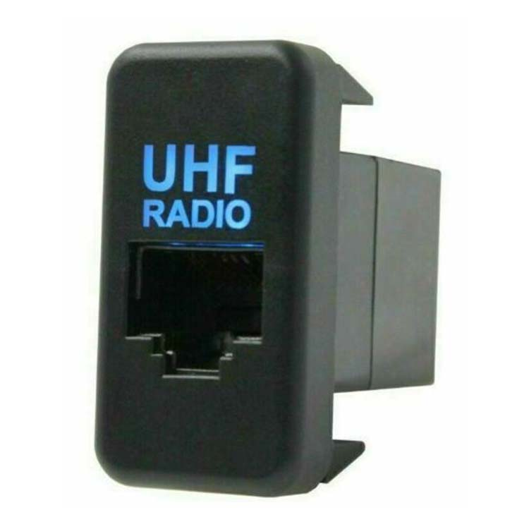 Toyota RJ45 Car Dash UHF/VHF Extender (40x20mm) - Blue LED