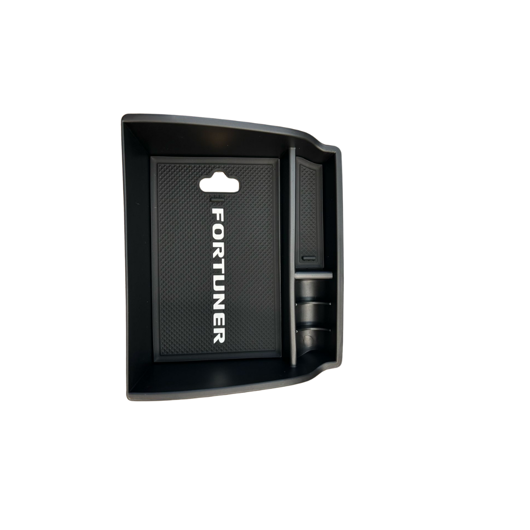 Toyota Fortuner 2016+  Center Console Storage Tray With Rubber Matt