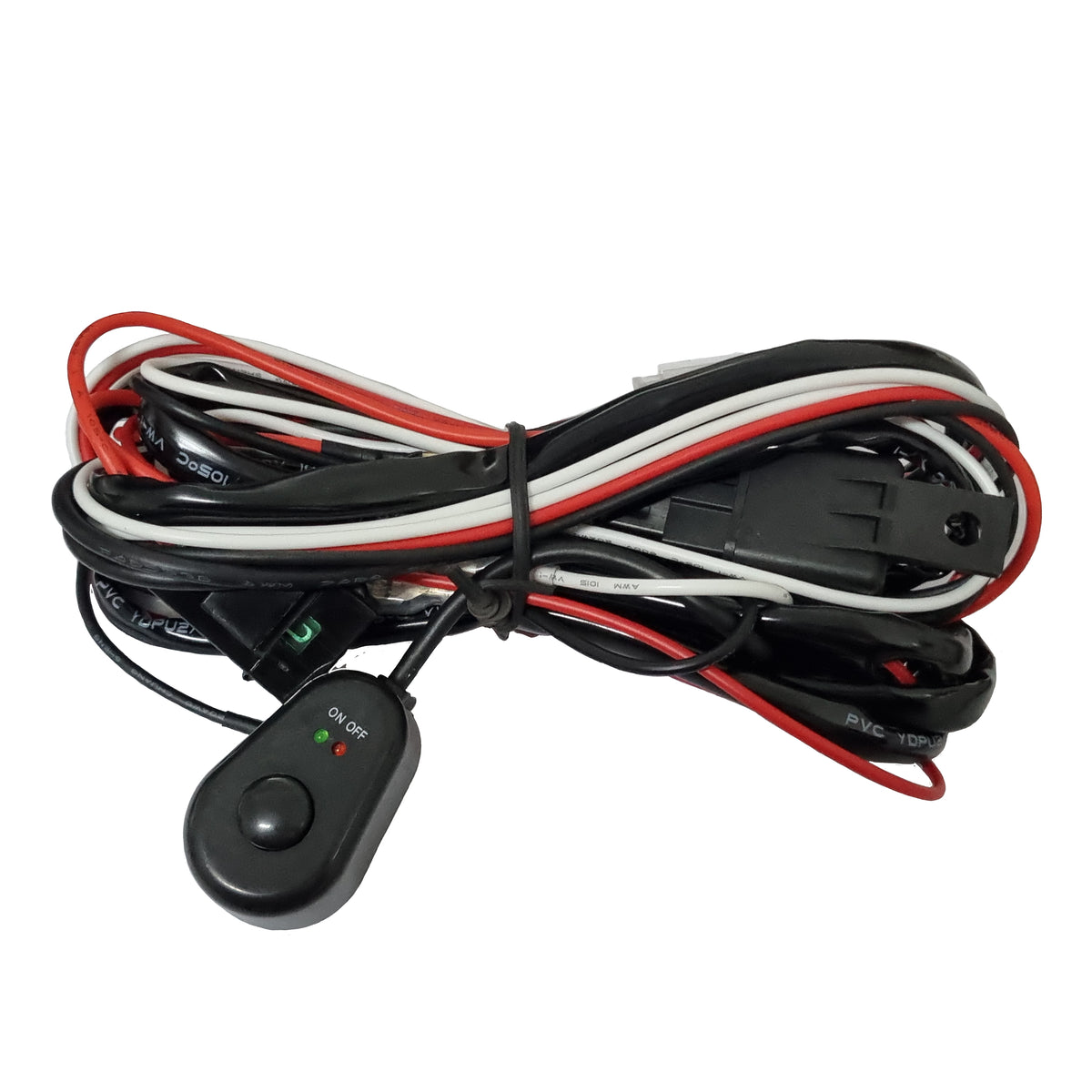 Universal Wiring Loom with Push Button Switch