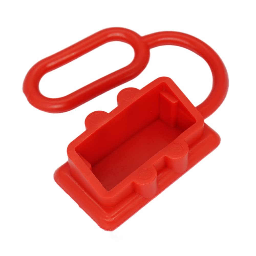 50A Dust Cover for Brad Harrison Equivalent Plugs - Black/Red