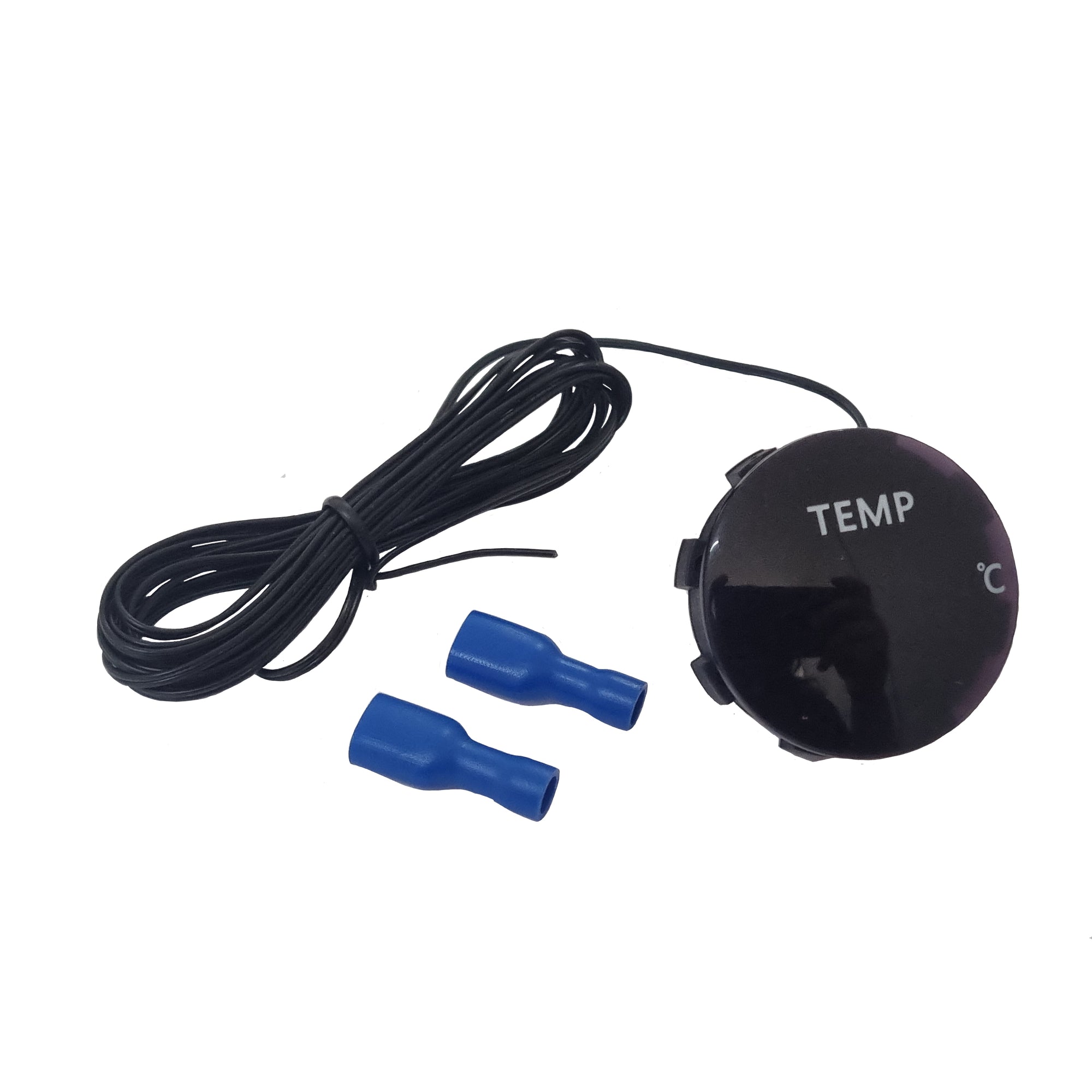 Temp Meter Round - Blue LED