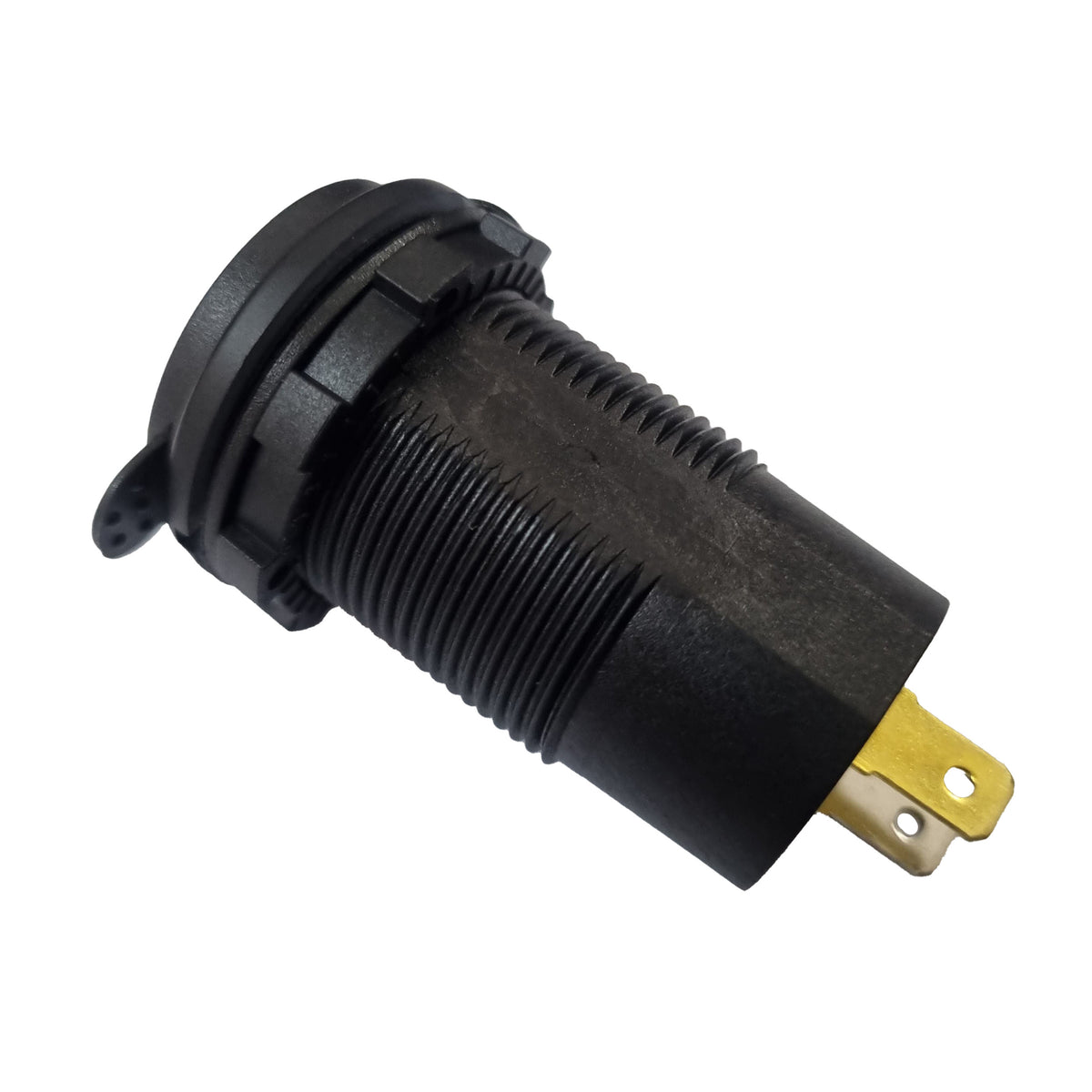 Dual QC5.0 Type-C USB Socket Charger - Blue LED