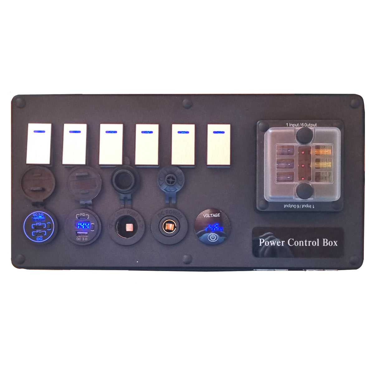12V Maxi Power Control Box