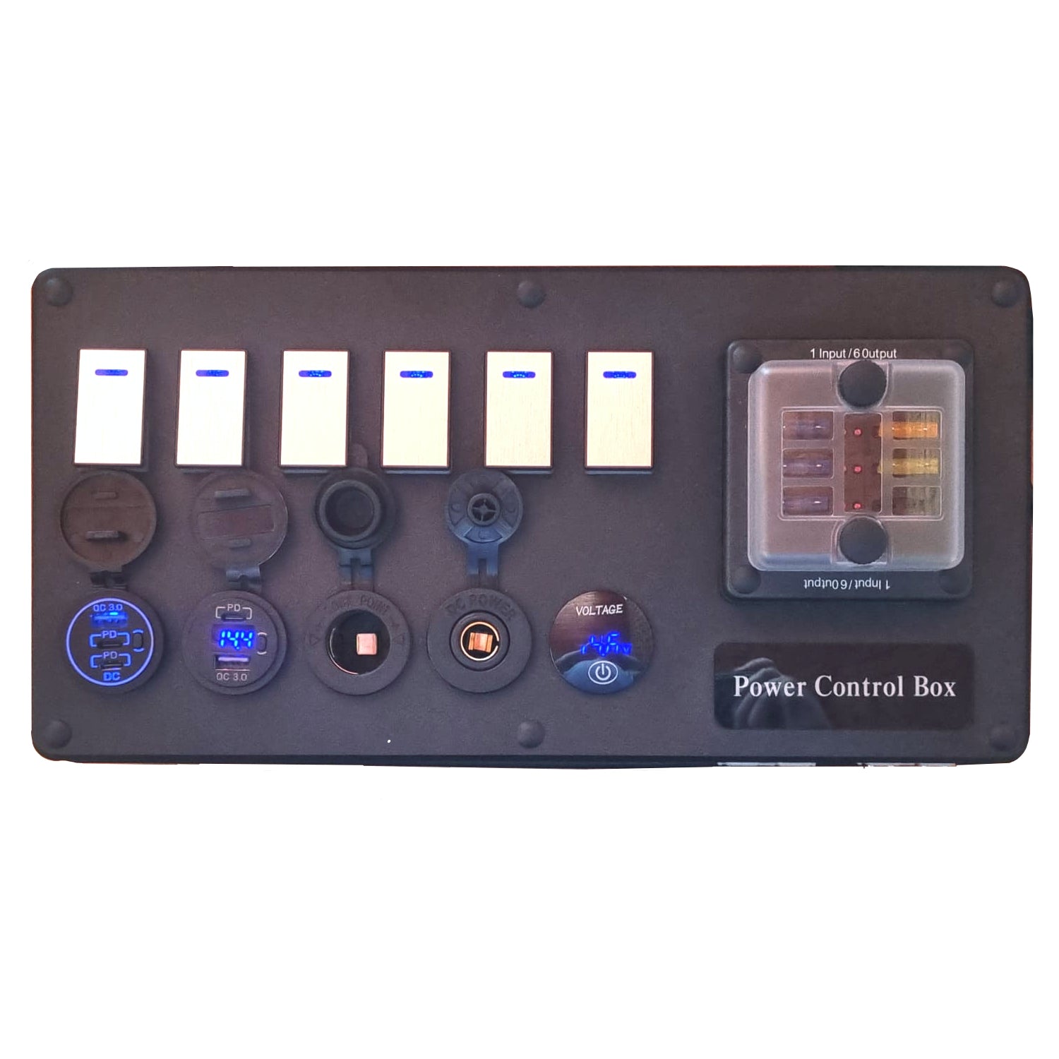12V Maxi Power Control Box