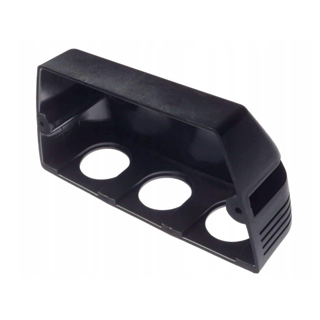 3 Hole Console black plastic