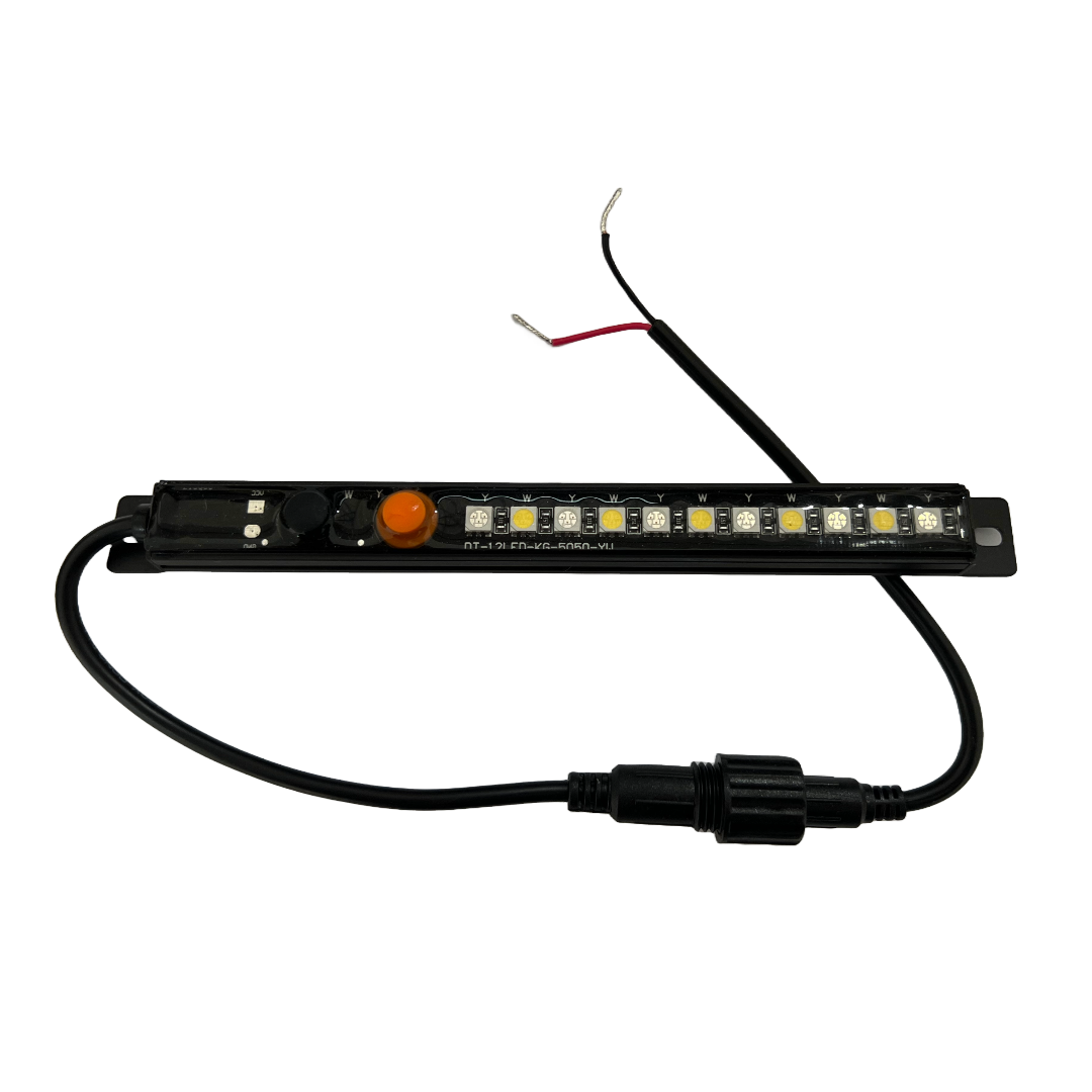 15cm Dual Color LED light White / Amber