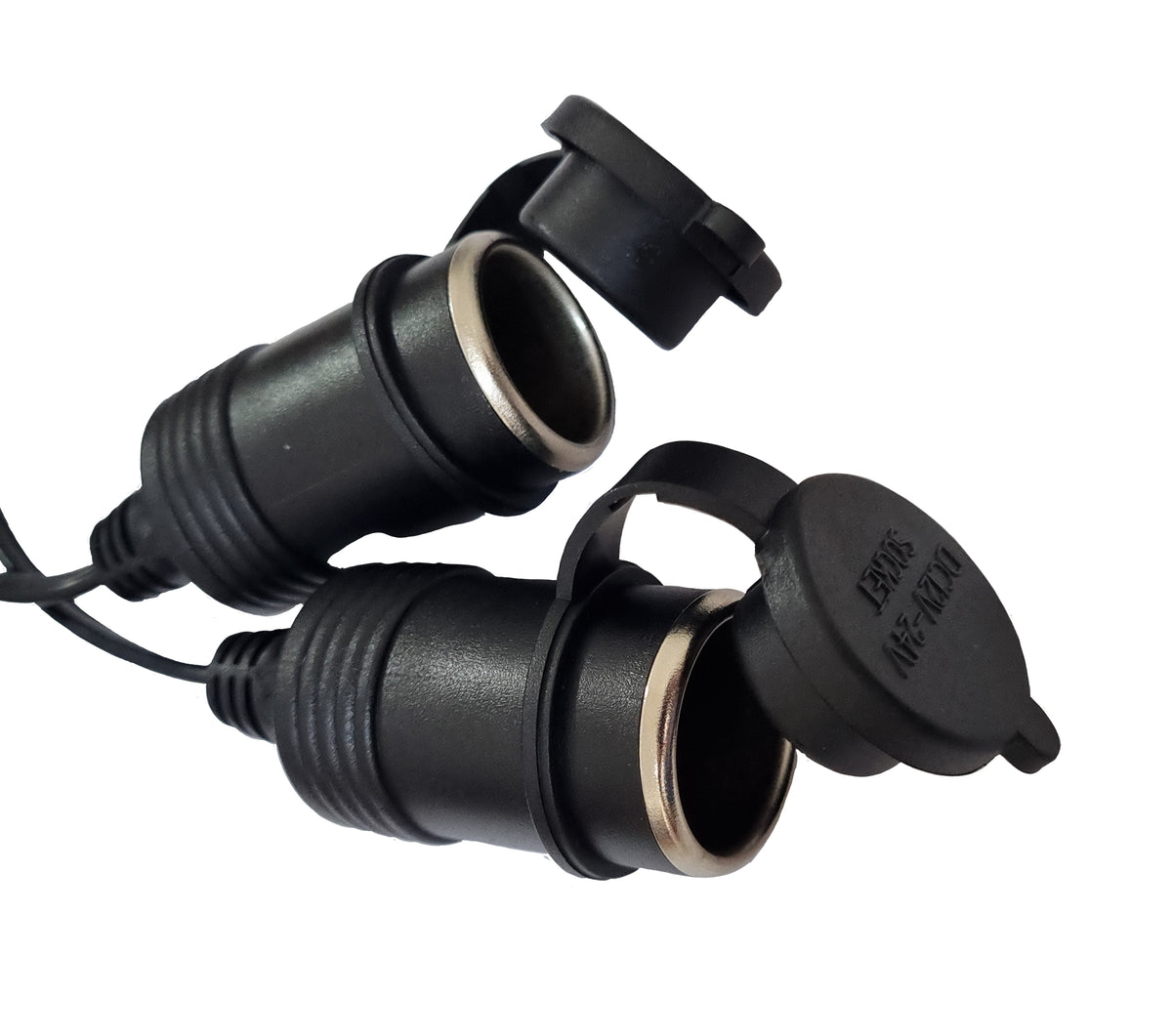 Male Lighter To 2 Female Lighter Plugs