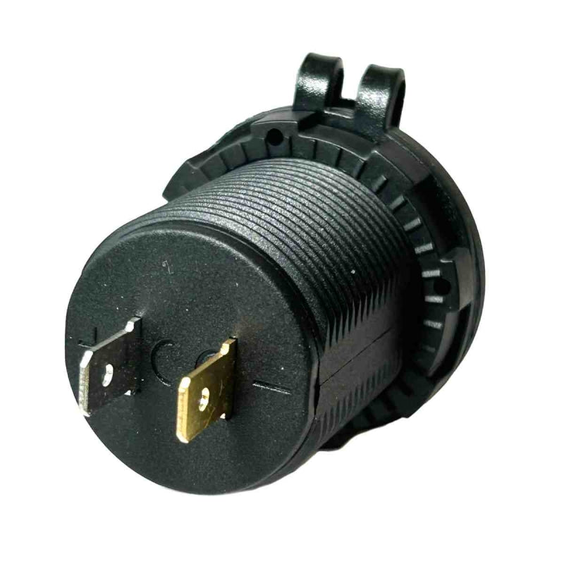 Dual 2.4A (4.8 Amp) USB Charger Socket - Blue LED