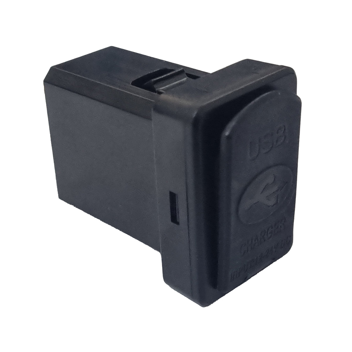 Dual QC3 USB Charger (32x20mm) Toyota Revo - Blue LED