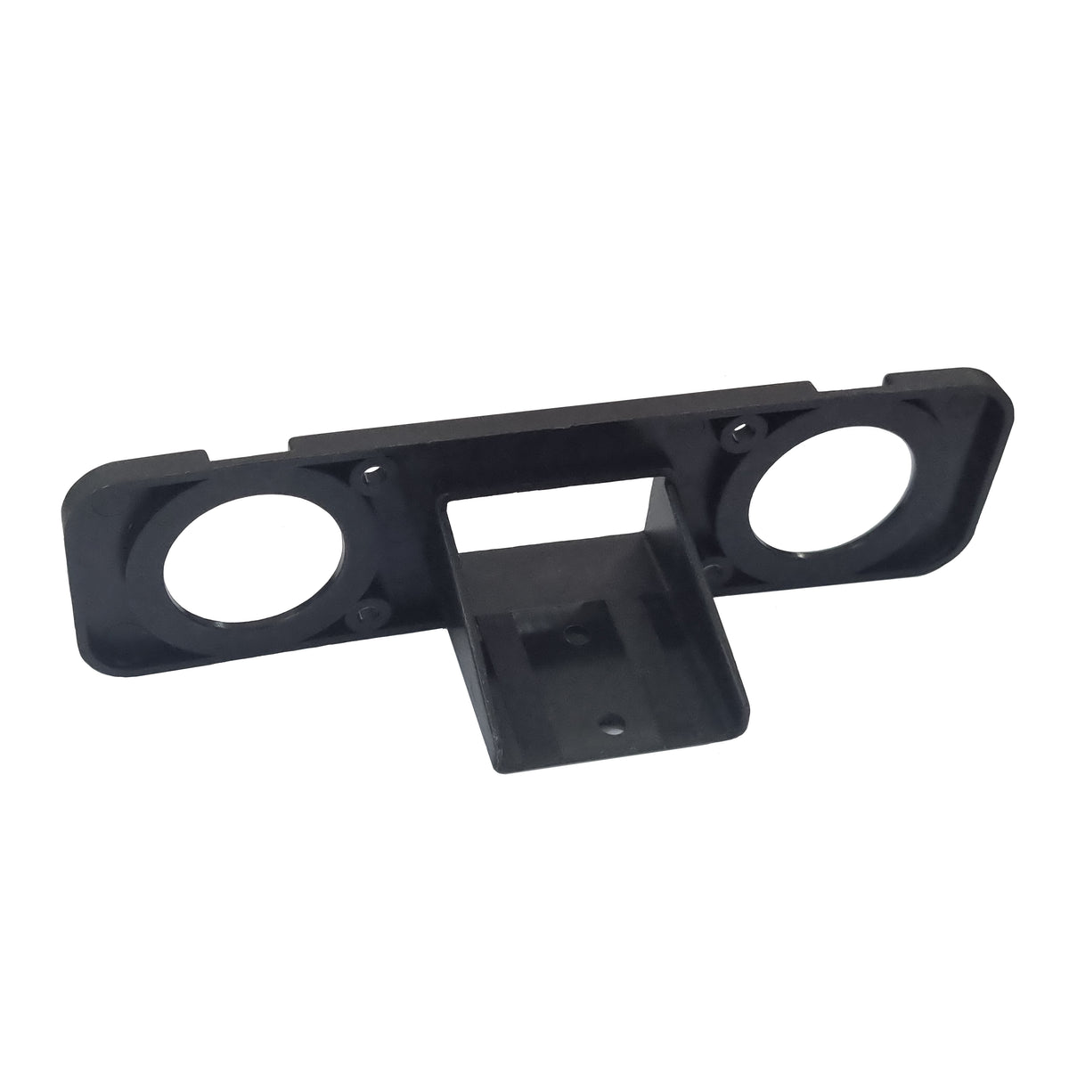 Square Connector (50A Brad Harrison) Panel With 2 Round Sockets – Blank