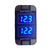 Dual Voltmeter Toyota (Vigo) 40x20mm - LED Display