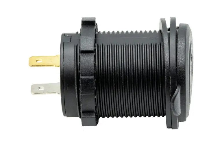 Dual QC3.0 Charger Socket On/Off Switch - Blue LED