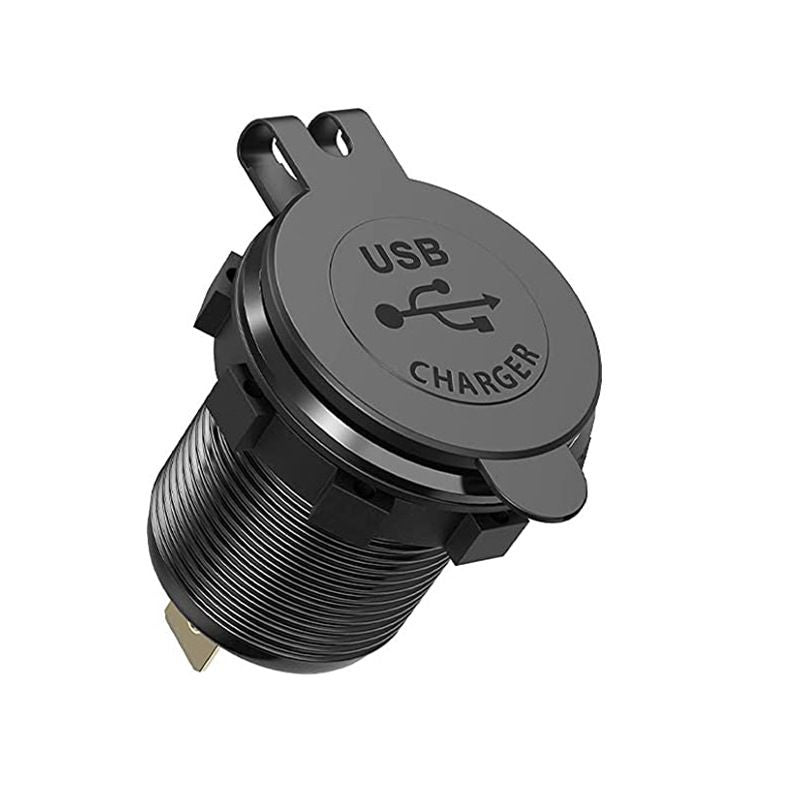 QC3.0 USB &amp; Dual PD Type-C Ports - Blue LED