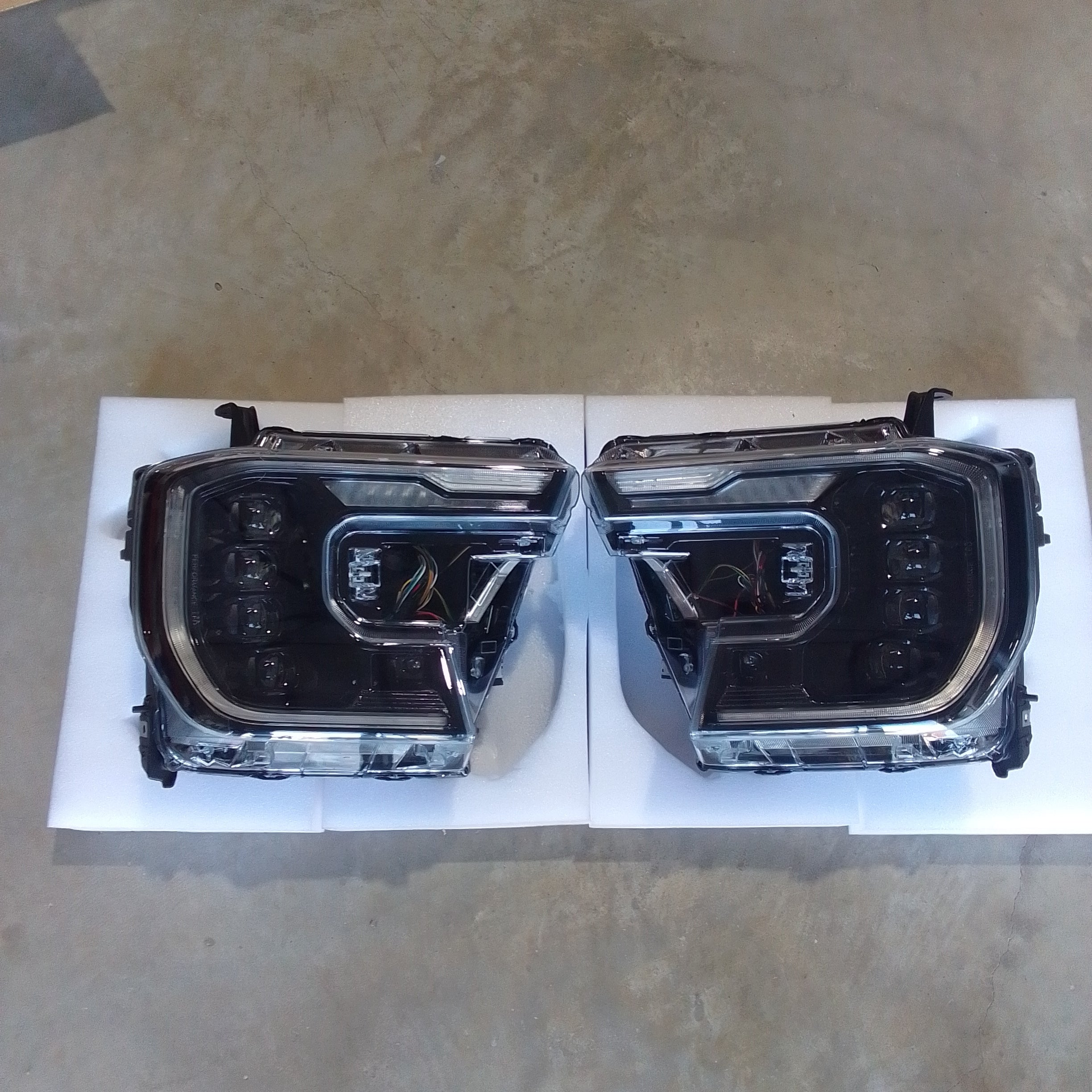 Ford Ranger Next Gen T9 replacement LED Headlights (set) the4x4store.co.za