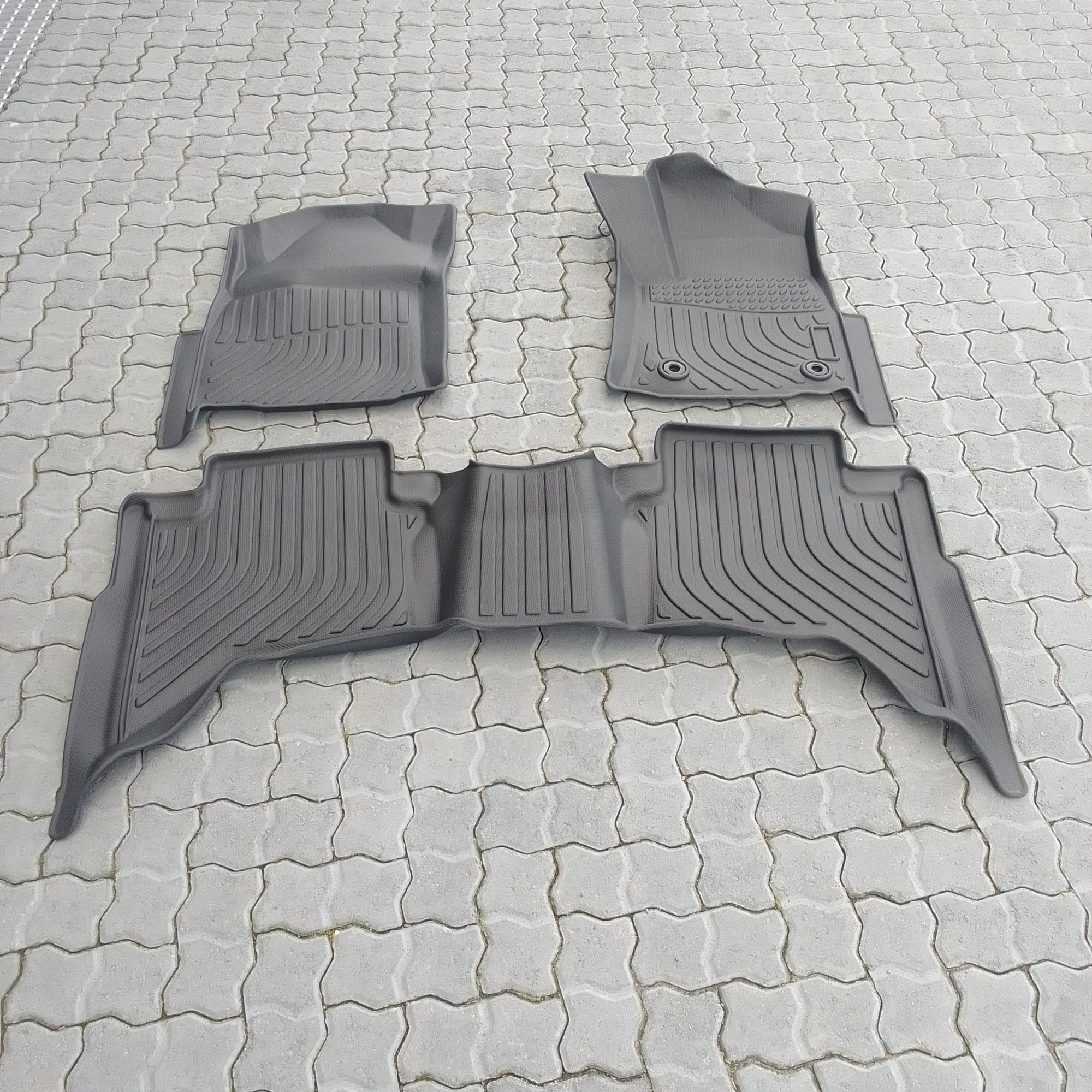 Toyota Hilux 2016 - 2021 Automatic 3D rubber interior mats