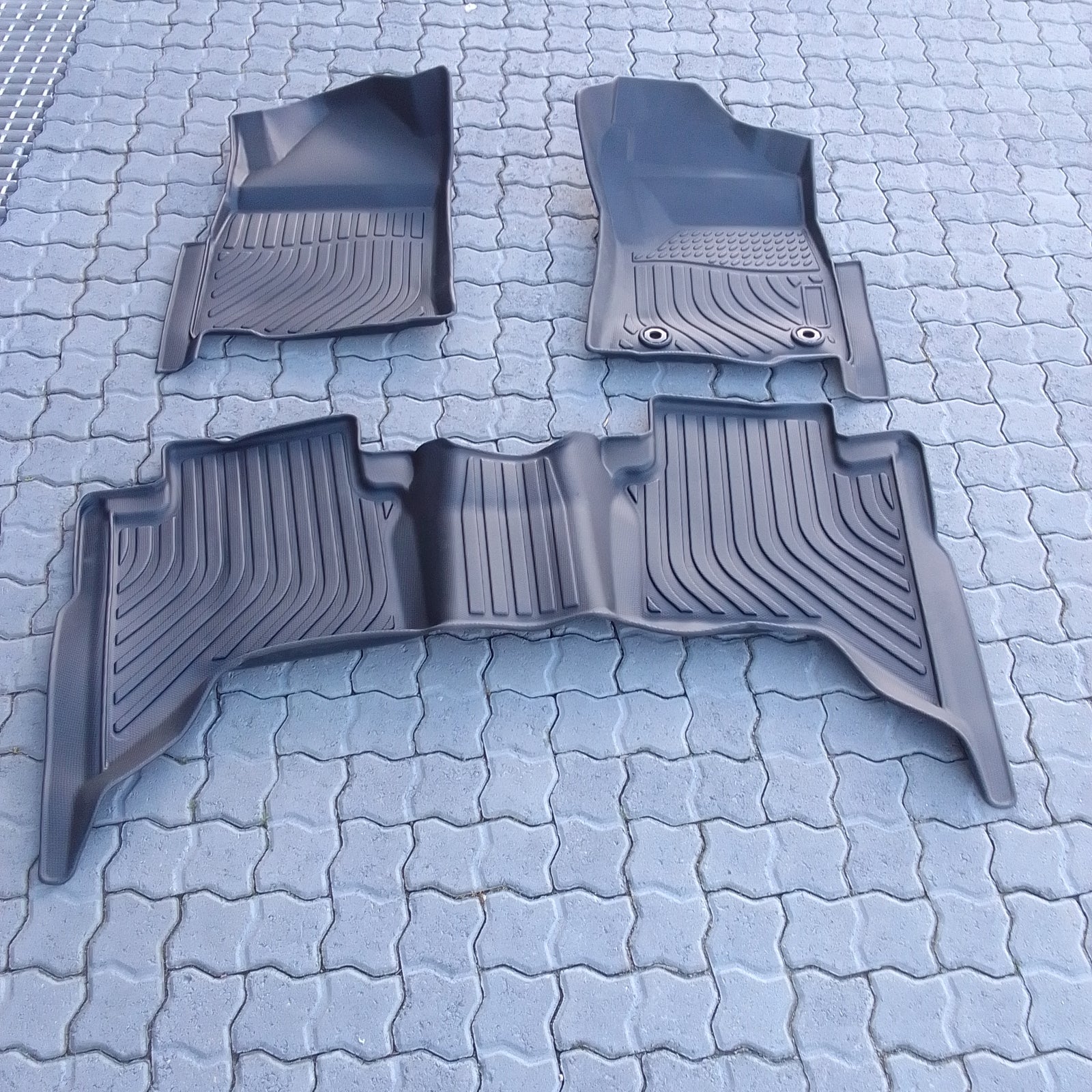 Toyota Hilux GD6 2016- 2021 Manuel Interior 3 pc mats.