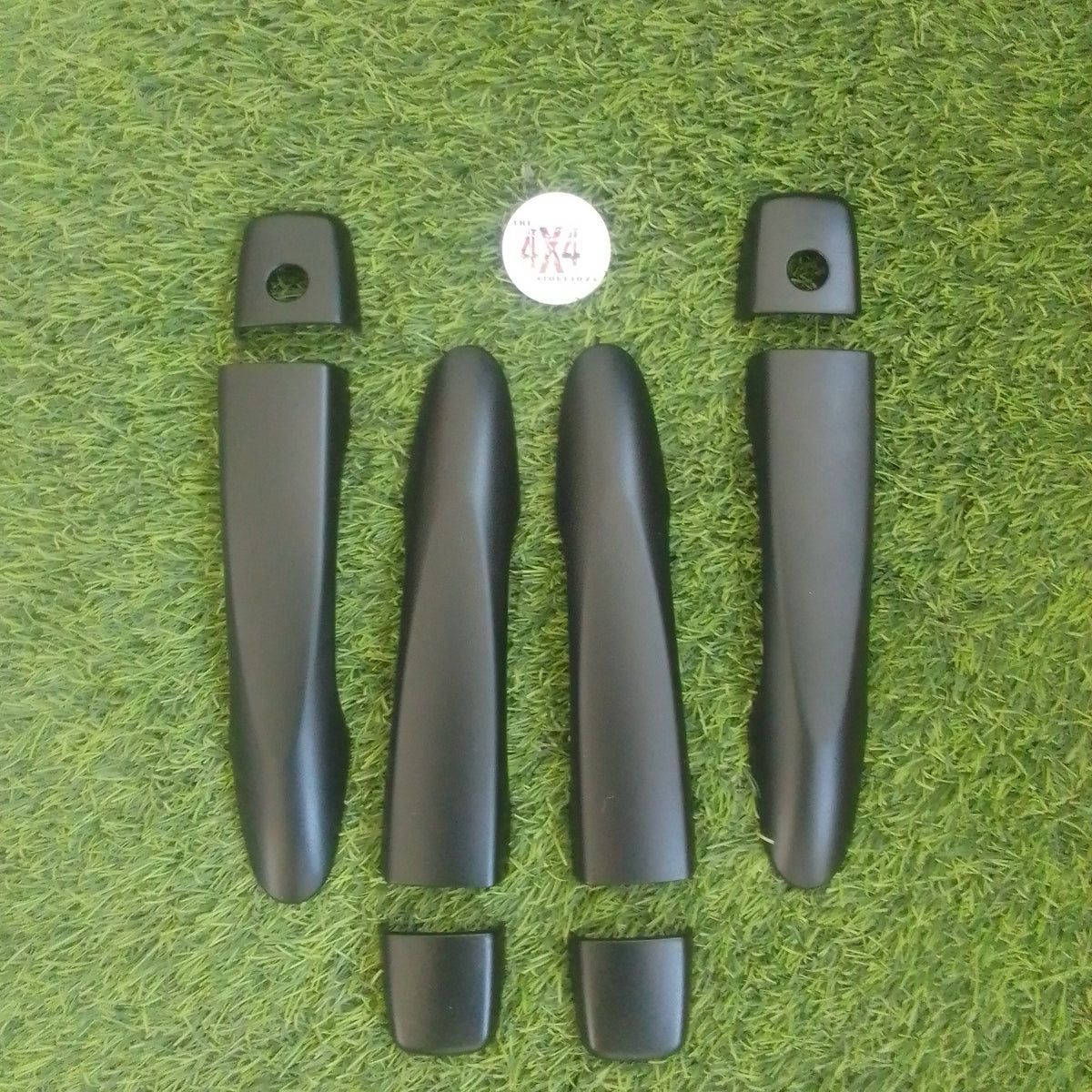 Nissan Navara D23 facelift door handle covers 8pce matt black