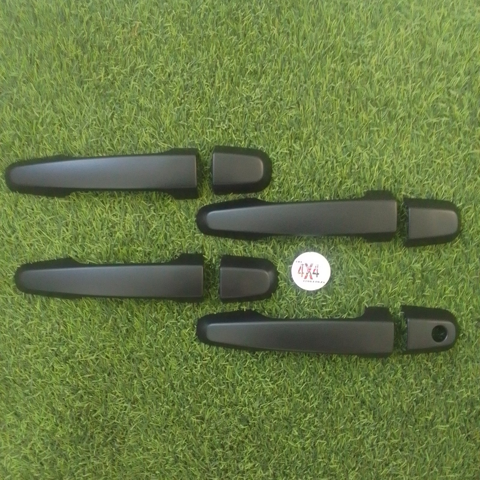 Mitsubishi Triton 2015+ door handle covers 8pc Matt Black