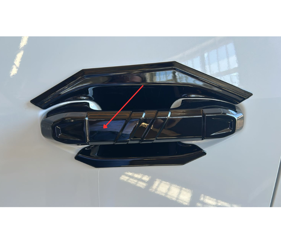 Jetour T2 2025+ Door Handle Covers Gloss Black (Set)