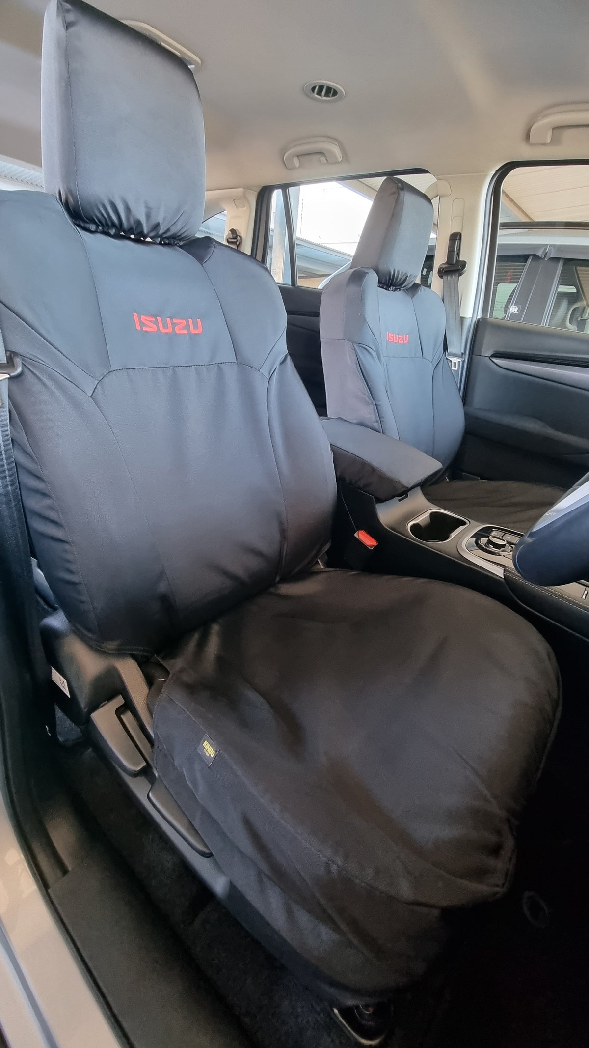 Kindo Seat Covers Isuzu DMAX Gen7 DC 1.9L FHR (2022- ) - Black