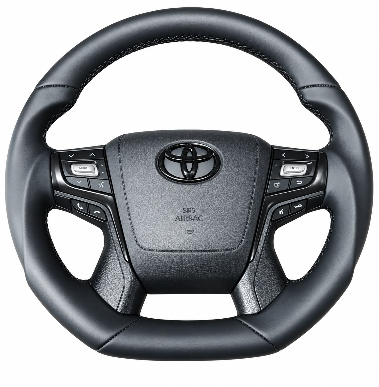 Full Leather Steering Wheel for Toyota 70 Series Land Cruiser