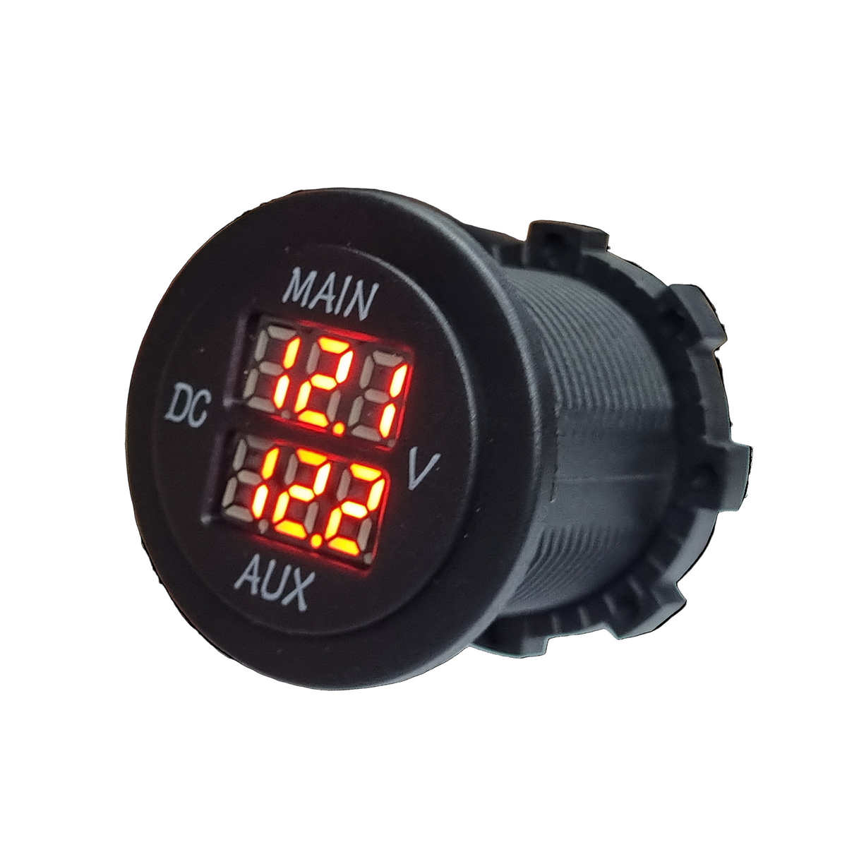 Dual Voltmeter Socket - LED Display