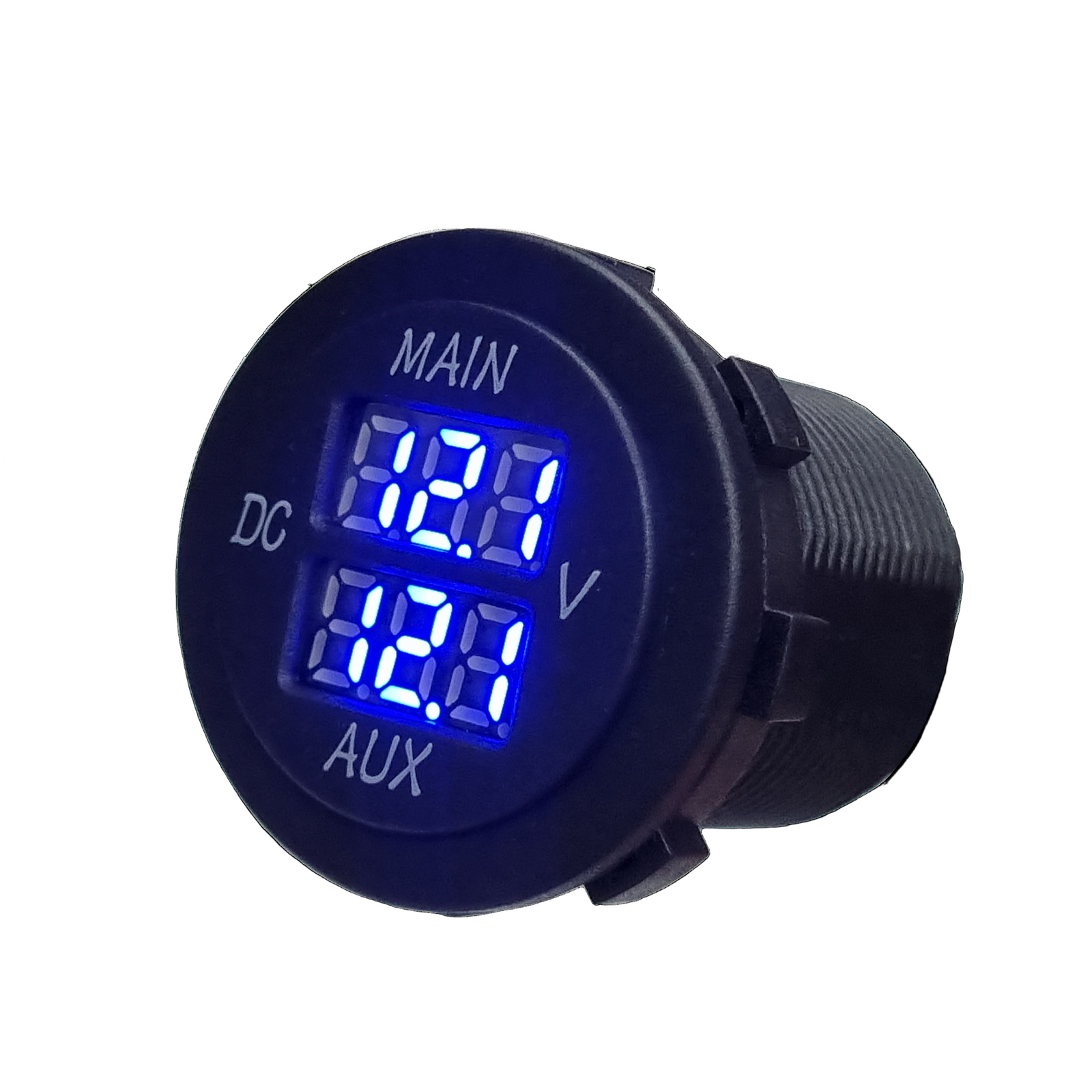 Dual Voltmeter Socket - LED Display