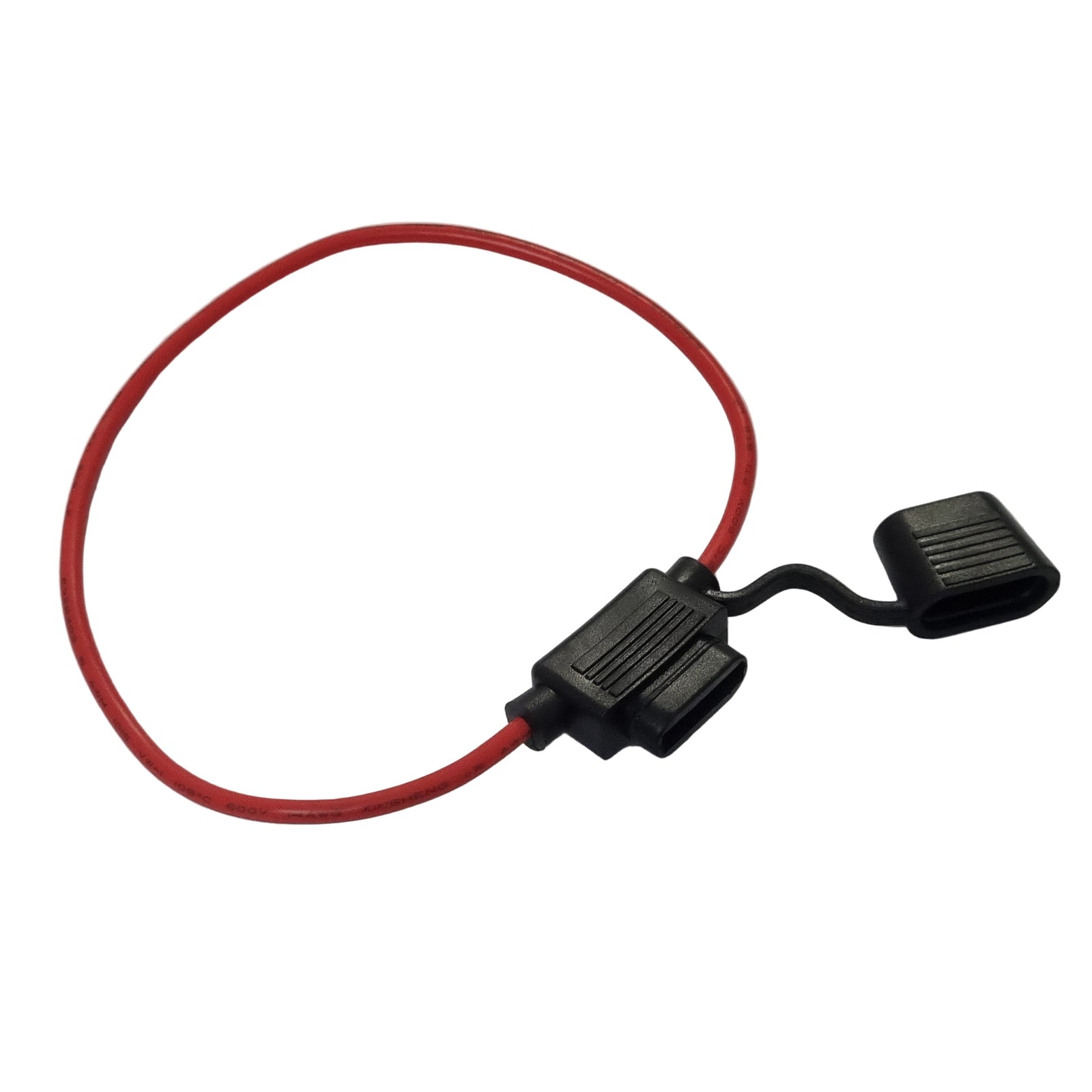 In Line Mini Fuse Holder 16AWG Wire