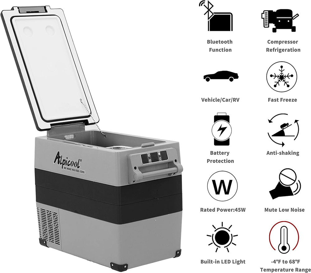 Alpicool CF45 Portable Car Fridge