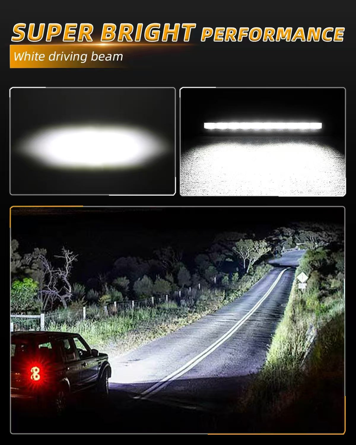 21  Inch  Duel LED Bar