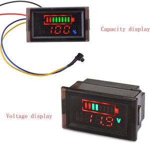 Universal battery Volt meter