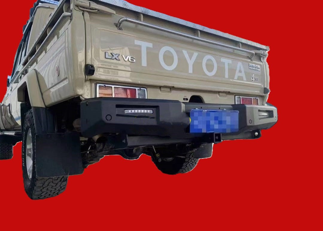 Toyota Landcruiser 79 Series steel rear bumper