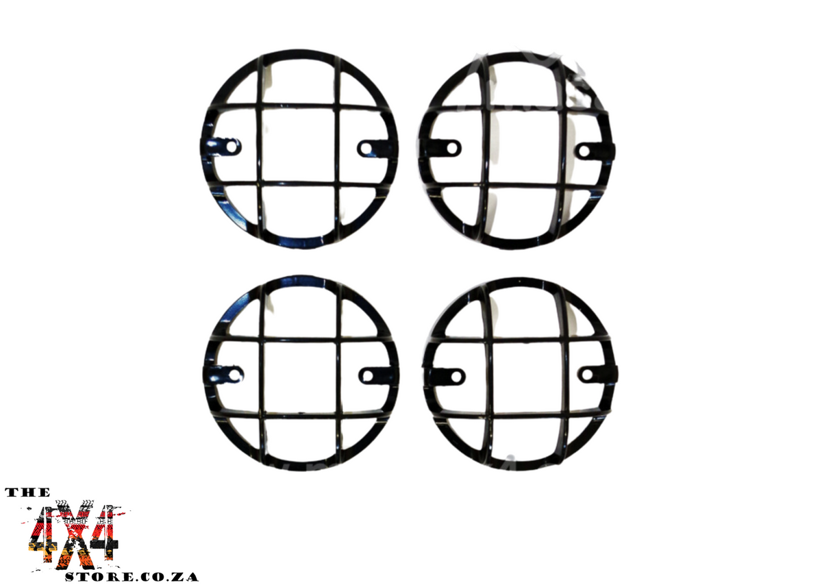 Land Rover Defender Head Light Trim Matt Black