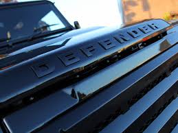 Land Rover Defender Bonnet lettering - the4x4store.co.za