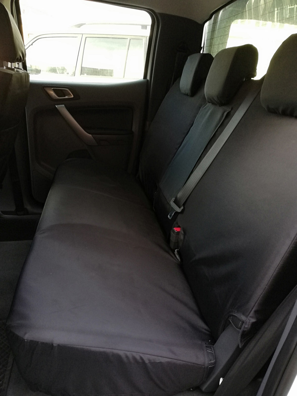 Kindo Seat Cover Ford Ranger Double Cab (2013-2022) - Black