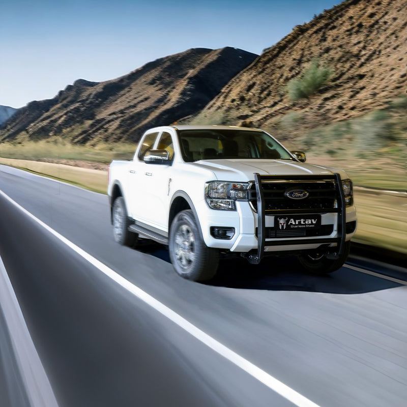 Ford Ranger Next Gen 2023+ Black Bullbar (Not PCD Friendly) BS-150092 ...