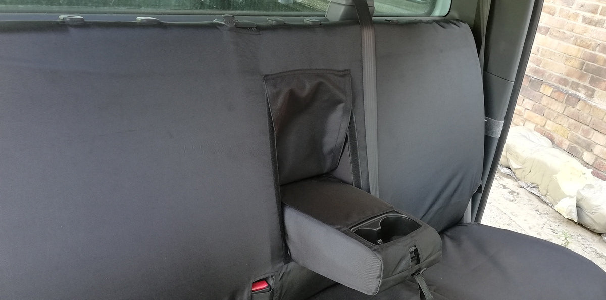 Kindo Seat Cover Ford Ranger Double Cab (2013-2022) - Black