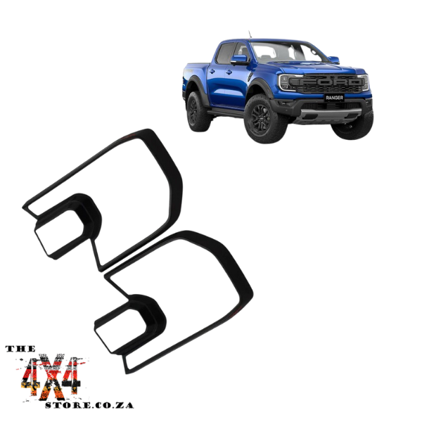 Ford Ranger Next Gen (2022-2024) Head Light Trim Matt Black