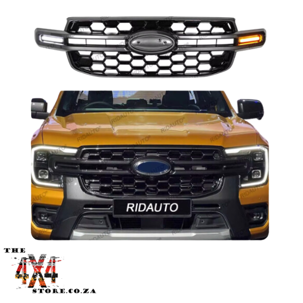 Ford Ranger Next gen T9 (2023-CURRENT) Grill With LED