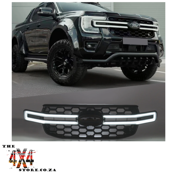 Ford Ranger Next Gen T9 (2023+) Centre Bar LED  with Top LED (Super White)