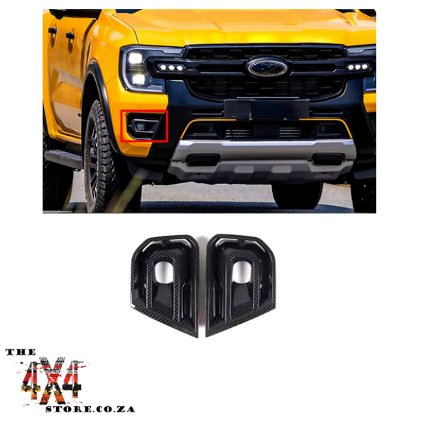 Ford Ranger Next Gen T9 (2023+) Carbon Fog Light Covers