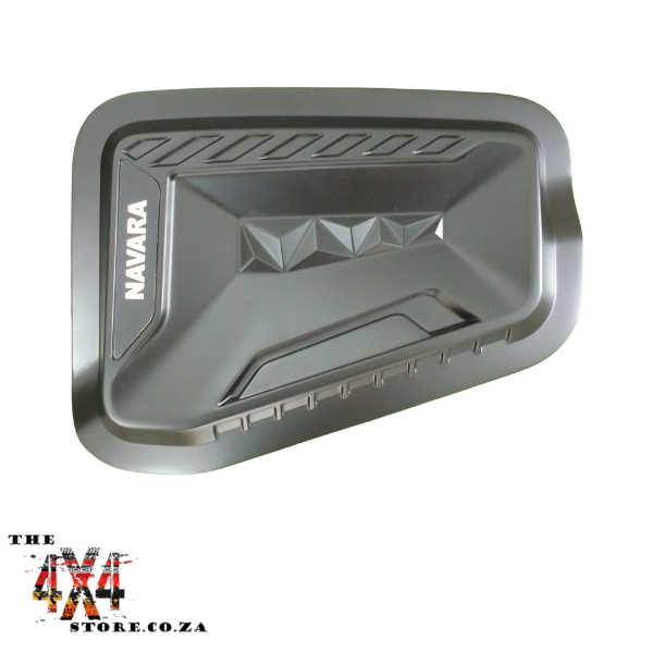 Nissan Navara 2022+ D23 Fuel tank cover matt black.