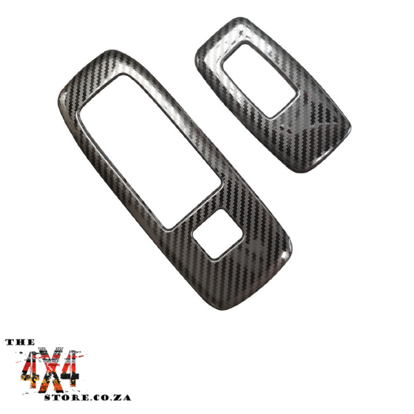 Ford Ranger Window Lift Trim Switch Panel Trim Carbon Fiber( look a like)