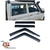 Land Cruiser 70 Series  Weather Guards Double Cab Matt Black