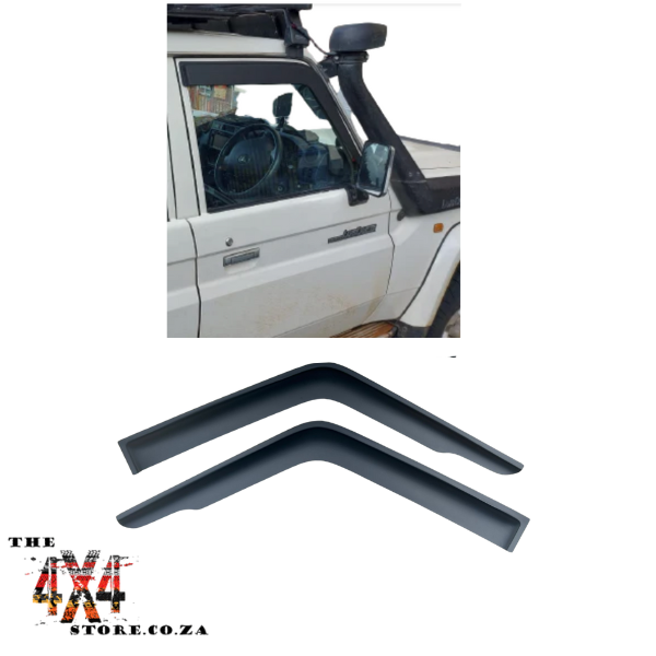 Toyota Land Cruiser 70 Series Weather Guard Single Cab Matt Black